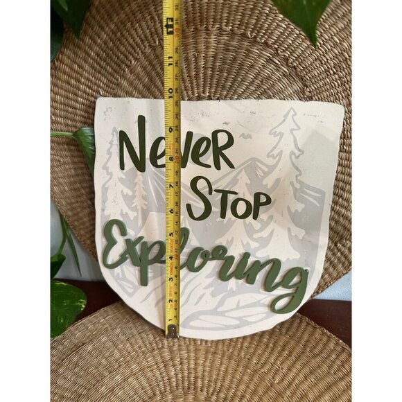 Never stop exploring world traveler, art - Picture 6 of 8